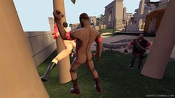 2boys 3d :( anal anal_penetration anal_sex angry angry_expression angry_face bandolier broken broken_heart caught_in_the_act cheating cheating_boyfriend cheating_girlfriend cheating_husband cheating_wife clothed clothed_male demoman erect_while_penetrated fingerless_gloves from_behind_position gay giddy gloves heavy_weapons_guy holding_leg impossible_fit male medic naked naked_footwear netorare ntr nude nude_male pain painal painful palm_trees penetration penis_size_difference rape sad source_filmmaker spread_legs team_fortress_2 weapon_penetration yaoi