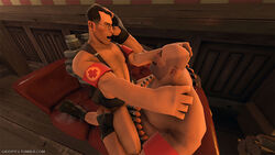 2boys 3d canon_couple cute gay giddy happy happy_sex heavy_(team_fortress_2) heavy_weapons_guy human human_male human_only love lovers loving_couple male male_only medic medic_(team_fortress_2) romantic romantic_couple sex source_filmmaker team_fortress_2 wholesome yaoi