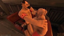 2boys 3d canon_couple cute gay giddy happy happy_sex heavy_(team_fortress_2) heavy_weapons_guy human human_male human_only love lovers loving_couple male male_only medic medic_(team_fortress_2) romantic romantic_couple sex source_filmmaker team_fortress_2 wholesome yaoi