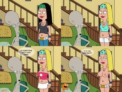 american_dad comic frost969 hayley_smith klaus_heissler roger_smith