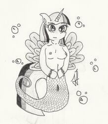 breasts female friendship_is_magic johrnyreport mermaid my_little_pony mythology straight_hair twilight_sparkle_(mlp)