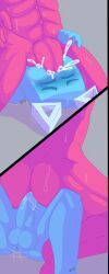 2boys abs anal_sex big_cock big_dick big_penis blitz_radius blixer blixer_(jsab) blowjob blue_body blue_skin cinnamonroll69 cock cum cum_in_ass cum_in_mouth cum_inside cumming_while_penetrated cyan_body cyan_skin dick gay gay_anal gay_penetration gay_sex gays gaysex jsab just_shapes_and_beats lying_on_back male male/male muscular muscular_male naked naked_male non-human non-human_only penis pink_body pink_skin sad_cube sad_cube_(jsab) sitting_on_person suck sucking sucking_cock sucking_dick sucking_penis sucking_while_fucking toony