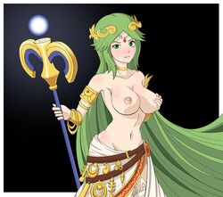 palutena from kid icarus by amonzone