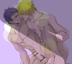 censored daiki_aomine human kuroko's_basketball kuroko_no_basuke male male_only multiple_males ryota_kise tagme yaoi