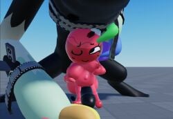 big_ass big_breasts bobette_(dandy's_world) breasts dandy's_world dandy_(dandy's_world) female feral grabbing_breasts male riding_penis roblox roblox_game sex size_difference smiling sweat sweating twisted_dandy_(dandy's_world) wholesome_sex