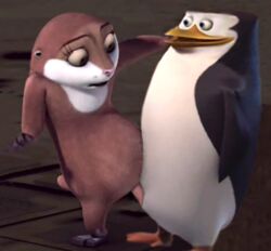 dreamworks furry madagascar_(series) marlene_(madagascar) nickelodeon otter sex skipper the_penguins_of_madagascar