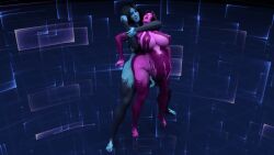 1futa 1girls 3d 3d_model areolae auditour blue-skinned_futa blue_skin breasts cortana daz_studio female futanari halo_(series) large_breasts video_game_character video_game_franchise
