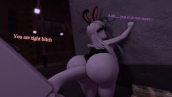 1boy 1girls 3d antochan ass big_ass big_penis comic comic_page dialogue english_text female male money penetration penis roblox robloxian tagme text thighs