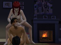 anal_sex black_hair blowjob breasts brother_and_sister cum cum_on_body cum_on_breasts cum_on_face daughter_penetrating_mother electronic_arts family_sex father_and_daughter female incest mature_female mature_male mother_and_son nude_male orgy_family red_hair sims sims4 son_penetrating_mother strap-on sweat the_sims the_sims_4 triple_penetration vaginal_penetration vaginal_sex white_body wicked_whims young younger_female younger_male