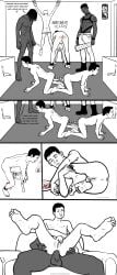 anal anal_sex balls bondage castration cbt cock_and_ball_torture dildo_in_mouth domination gay gay_domination gelding gore greenzbamboo huge_balls huge_cock human human_only knife male male/male male_focus male_only muscular muscular_male predicament_bondage self_upload testicles uncensored