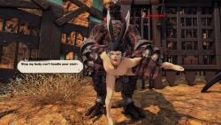 amalj'aa chastity_cage final_fantasy_xiv male male/male rape text viera