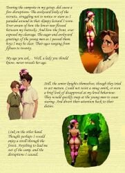 aged_up ai_generated comic mishaps_of_a_princesses_trip_to_the_forest ocarina_of_time princess_zelda the_legend_of_zelda young_zelda