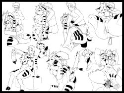 2014 4:3 absurd_res anthro anthro_on_anthro anus areola ass bed biped black_border black_markings blush bodily_fluids border bottomwear breast_grab breasts butt_grab chair clothed clothing cum cum_in_pussy cum_inside deer disembodied_hand dripping_pussy duo eyewear female female_anthro first_person_view front_view fur furniture gender_transformation genital_fluids genitals glasses grabbing_own_butt hair hand_on_breast hand_on_butt hands_behind_head hi_res hooves human human_to_anthro knot looking_at_viewer looking_pleasured low-angle_view lying male male/female male_human mammal markings monochrome motion_lines mtf_crossgender multiple_angles mxl nipples nude on_back on_bed on_chair penetration penile penile_penetration penis penis_in_pussy pillow pussy rear_view rule_63 sequence sex side_view simple_background sitting sitting_on_chair smile solo_focus species_transformation spread_legs spreading standing suit_transformation tail topless transformation transformation_sequence underwear underwear_only vaginal_fluids vaginal_penetration vaginal_penetration white_background zipper