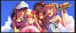 4girls artist_name ass bikini clothed clothing clover_(papa_louie) female flipline_studios not_porn papa_louie sasha_(papa_louie) tagme torhu_(papa_louie) uniform video_game video_game_character video_game_franchise video_games yippy_(papa_louie)