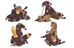 absurd_res anal anal_sex animal_genitalia animal_penis anthro biped black_body blush bodily_fluids bovid brown_body brown_fur canine_genitalia canine_penis caprine cometdragonite cum cum_in_ass cum_inside duo eeveelution erection feral fur generation_2_pokemon genital_fluids genitals goat hi_res knot male male/male male_penetrated male_penetrating male_penetrating_male mammal markings nintendo orange_markings pawpads penetration penile penile_penetration penis pokemon pokemon_(species) quadruped sex sheath simple_background umbreon white_background
