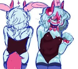 are_you_sure bunny_ears bunnysuit nipple_covers subspace_(phighting)