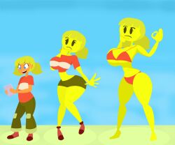 ass_expansion bimbo bimbofication breast_expansion breasts character_request copyright_request da-fuze emoji emoji_(race) emojification female gender_transformation glasses hair_growth huge_ass huge_breasts inspector_gadget lip_expansion mind_control nipples penny_brown penny_gadget personality_change skin_color_change tagme thick_thighs thigh_expansion transformation transformation_sequence wide_hips