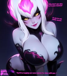 evelynn from league of legends by softastro