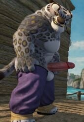 2025 3d abs ai_generated anthro balls bara barazoku big_penis body_hair bodybuilder completely_nude completely_nude_male dreamworks eight_pack erection felid furry furry_only genitals hi_res humanoid_genitalia humanoid_penis kung_fu_panda large_pectorals large_penis leaning leaning_forward male male_focus male_nipples male_only mammal masculine_male mature mature_anthro muscles muscular muscular_anthro muscular_arms muscular_male muscular_thighs naked nipples nude offering_to_viewer pantherine pants_pull pecs penis plump_pecs plump_thighs seductive sexy sexy_body sexy_pose showing_off showing_penis six_pack smirking smirking_at_viewer snow_leopard solo tai_lung_(kung_fu_panda) tail thick_thighs tiddies