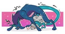 2025 ambiguous_gender ambiguous_penetrated ambiguous_penetration anthro anthro_on_feral anthro_penetrated arms_tied ass_up biped blue_body blue_fur blush bound canid canine canis claws demon digital_drawing_(artwork) digital_media_(artwork) duo feral feral_penetrating feral_penetrating_anthro flat_colors from_behind_position fur grin heart_symbol hi_res hybrid larger_feral larger_male limber_(worngside) looking_pleasured male male/ambiguous male_penetrating male_penetrating_ambiguous mammal open_mouth paws penetration quadruped sex shaking simple_background size_difference smaller_ambiguous smaller_anthro smaller_penetrated smile standing thrusting tight_fit wolf worngside zoophilia