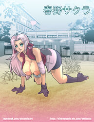 female female_only hentai-da-tenshi human naruto sakura_haruno solo tagme