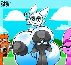 gray (sprunki) from sprunki by electricsnowfox