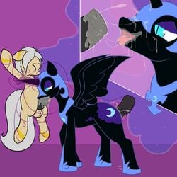 friendship_is_magic my_little_pony nightmare_moon nightmare_moon_(mlp) planeshifterlair princess_luna_(mlp) smooth_skin