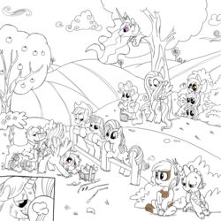 7boys 7girls apple_bloom_(mlp) applejack_(mlp) cutie_mark_crusaders emmitt_nervend female fluttershy_(mlp) freakazoid friendship_is_magic male mane_six_(mlp) monophallia my_little_pony penis penis_arm penis_limb pinkie_pie_(mlp) pipsqueak princess_celestia_(mlp) rainbow_dash_(mlp) rarity_(mlp) rule_63 scootaloo_(mlp) smooth_skin smudge_proof spike_(mlp) sweetie_belle_(mlp) twilight_sparkle_(mlp) winona