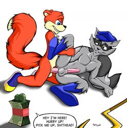 conker conker's_bad_fur_day crossover gay ian_r_soulfox male male_only multiple_males sly_cooper sly_cooper_(series) smooth_fur