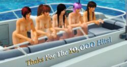 3d 5girls ayane_(doa) breasts completely_naked completely_naked_female completely_nude completely_nude_female dead_or_alive dead_or_alive_xtreme_beach_volleyball female female_only human human_only kasumi_(doa) kokoro_(doa) lei_fang mila_(doa) multiple_girls nipples nude snow_the_winter_kitsune tecmo