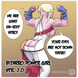 bizarro power girl from dc by callmepo