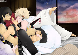 3boys chung_seiker elsword elsword_(character) gay male male_only multiple_boys raven_(elsword) tagme yaoi