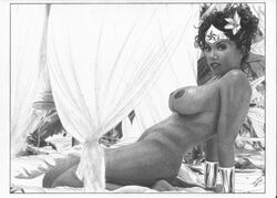 bed dc_comics diana_prince nude tagme tim_grayson wonder_woman wonder_woman_(series)