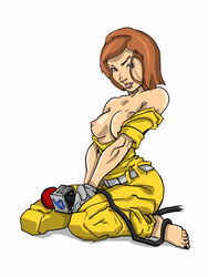 1girls april_o'neil april_o'neil_(tmnt_1987) female female_only human scoble2002 solo tagme teenage_mutant_ninja_turtles text tmnt_1987