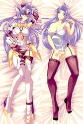 1girls alhetfer android blue_eyes blue_hair gynoid kos-mos tagme xenosaga