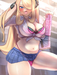 cynthia (pokemon) from nintendo by shirosuke115