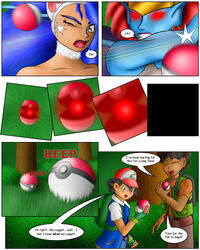 2boys catapult_beetle clothing comic crossover darkstalkers demona disney felicia_(darkstalkers) gargoyles pokemon pokerotica