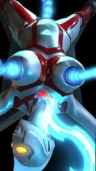 3d alien alien_girl alien_humanoid animated astro_mady captured captured_heroine drain draining energy_drain forced_milking large_breasts milking milking_machine power_drain tagme tete thick_thighs ultraman_(franchise) ultrawoman upside-down upside_down_cross video