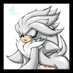 anthro ass color cum fur furry hedgehog icandy madamsyren male male_only nude penis silver_the_hedgehog solo sonic_(series) tagme tail