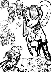 cerebella chink leviathan_(skullgirls) skullgirls squigly vice-versa zone-tan