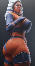 1girls 3d aged_up ahsoka_tano alien alien_girl alien_humanoid alien_only ass big_ass big_breasts breasts clone_wars curvaceous curvy dat_ass deltoids digital_media_(artwork) doublejeckylll female female_only fit fit_female gluteal_fold glutes half_naked huge_ass huge_breasts huge_thighs humanoid jeckylll jedi large_ass large_breasts legs legwear lips long_hair lower_body lucasfilm massive_ass massive_breasts massive_thighs muscular_female older orange-skinned_female orange_body orange_skin pseudo_hair purple_clothing rosario_dawson round_ass slim slim_waist solo star_wars star_wars:_ahsoka star_wars_rebels the_mandalorian thick_thighs thighs togruta toned_ass voluptuous voluptuous_female wide_hips
