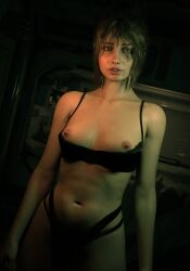 1girls 3d almost_naked ana_de_armas areola areolae bangs big_breasts blade_runner_(series) blade_runner_2049 breasts exposed_breasts female female_focus female_only hedonicphenomenon highres joi_(blade_runner) light-skinned_female light_skin nipples nude nude_female pulled_down_bra pulled_down_top realistic short_hair solo solo_female tagme