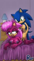 1boy1girl anthro artist_request big_breasts brother_and_sister cum doggy_style female from_behind grin hedgehog incest male male/female moaning mobian_(species) mobian_hedgehog sega sex sonia_the_hedgehog sonic_(series) sonic_the_hedgehog sonic_the_hedgehog_(series) sonic_underground