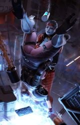 quarian from mass effect by dinoboy555