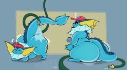 big_ass bubble_butt huge_ass smokey_blokey thick_thighs vaporeon wide_hips