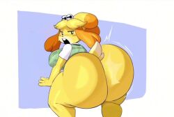 1girls animal_crossing animated anthro ass ass_clap ass_clapping ass_focus ass_jiggle ass_shake ass_shaking big_ass big_breasts big_butt black_eyes blue_background bottom_heavy bottomless bottomless_female brap breasts bubble_butt canine clapping_buttocks doggy domestic_dog fan_edit fart fart_edit fart_fetish farting farting_at_viewer farting_while_twerking farts fat_ass fat_butt felaz20 female female_only feminine feminine_ass feminine_body feminine_pose fur furry furry_only huge_ass huge_breasts huge_butt isabelle_(animal_crossing) jiggle jiggling jiggling_ass jiggling_breasts jinu large_ass large_breasts large_butt looking_back mammal mob_face mp4 nintendo open_mouth presenting presenting_hindquarters puppy puppy_farts rear_view shaking_ass shaking_breasts shaking_butt shih_tzu short_playtime shorter_than_30_seconds simple_background solo sound sound_edit sound_effects sound_warning tagme tail thick_thighs twerk twerker twerking video white_background wide_hips yellow_body yellow_fur