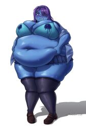 big_breasts blueberry_inflation breasts female huge_breasts thiccircle thick_thighs wide_hips