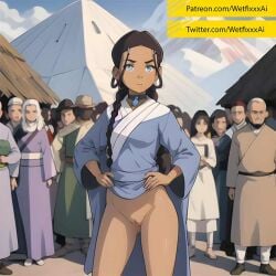 1girls ai_generated avatar_legends avatar_the_last_airbender blue_eyes bottomless brown_hair clothed flashing_pussy hand_on_hip katara nature nature_background nickelodeon partially_clothed partially_nude perfect_body petite petite_body petite_female petite_girl presenting_pussy public public_nudity pussy slim slim_waist stable_diffusion teen teen_girl teenage_girl teenager tits_out water water_tribe wetfixxxai young younger_female