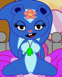 animated beaver blue_fur happy_tree_friends petunia petunia_(htf) skunk tagme toothy_(htf)