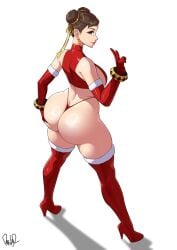 1girls adapted_costume arm_gloves artist_name ass big_ass boots bottomless bottomless_female bracelet brown_eyes brown_hair bubble_ass bubble_butt capcom christmas christmas_outfit chun-li crop_top dat_ass double_bun female female_only full_body g-string gloves grabbing grabbing_ass hair_bun hair_ornament heels high_heel_boots high_heels high_resolution huge_ass looking_at_viewer mature mature_female panties partially_clothed parvad pinup revealing_clothes ribbons skimpy skimpy_clothes street_fighter street_fighter_6 thick_ass thick_thighs thigh_boots thighs tied_hair tight_clothing twin_buns very_high_resolution vest voluptuous voluptuous_female white_background wide_hips